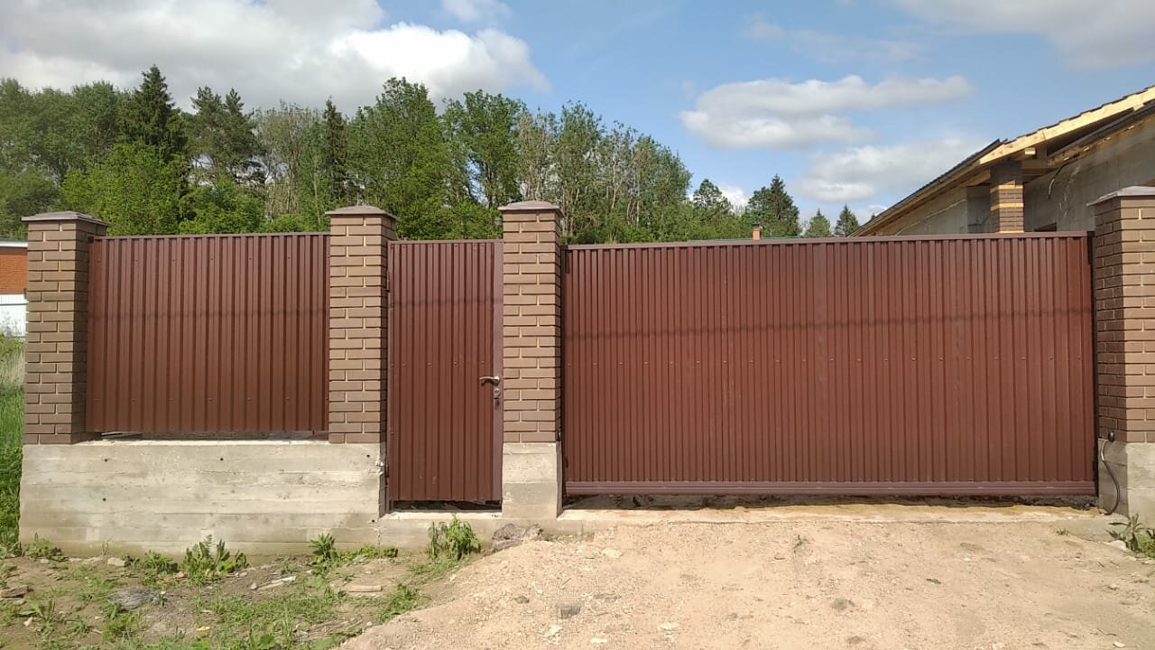 Откатные ворота Ролтэк