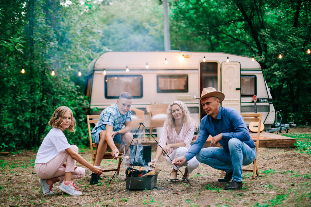 autocamp airstream, фестиваль в кемпере, дом на колесах семья, кемпер, семейный