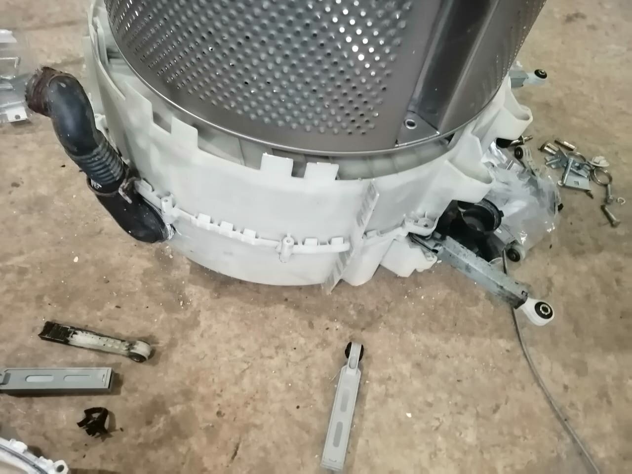 бак стиральной машины samsung wd10164n, бак стиральной машины горени, бак стиральной машины lg 1060nd, стиральная машина с алюминиевым баком, бак стиральной машины samsung wf8802fpg
