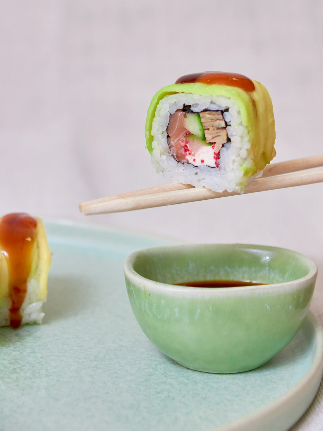 ролл, кахуро ролл, sushi, ролл ойши, японская кухня суши