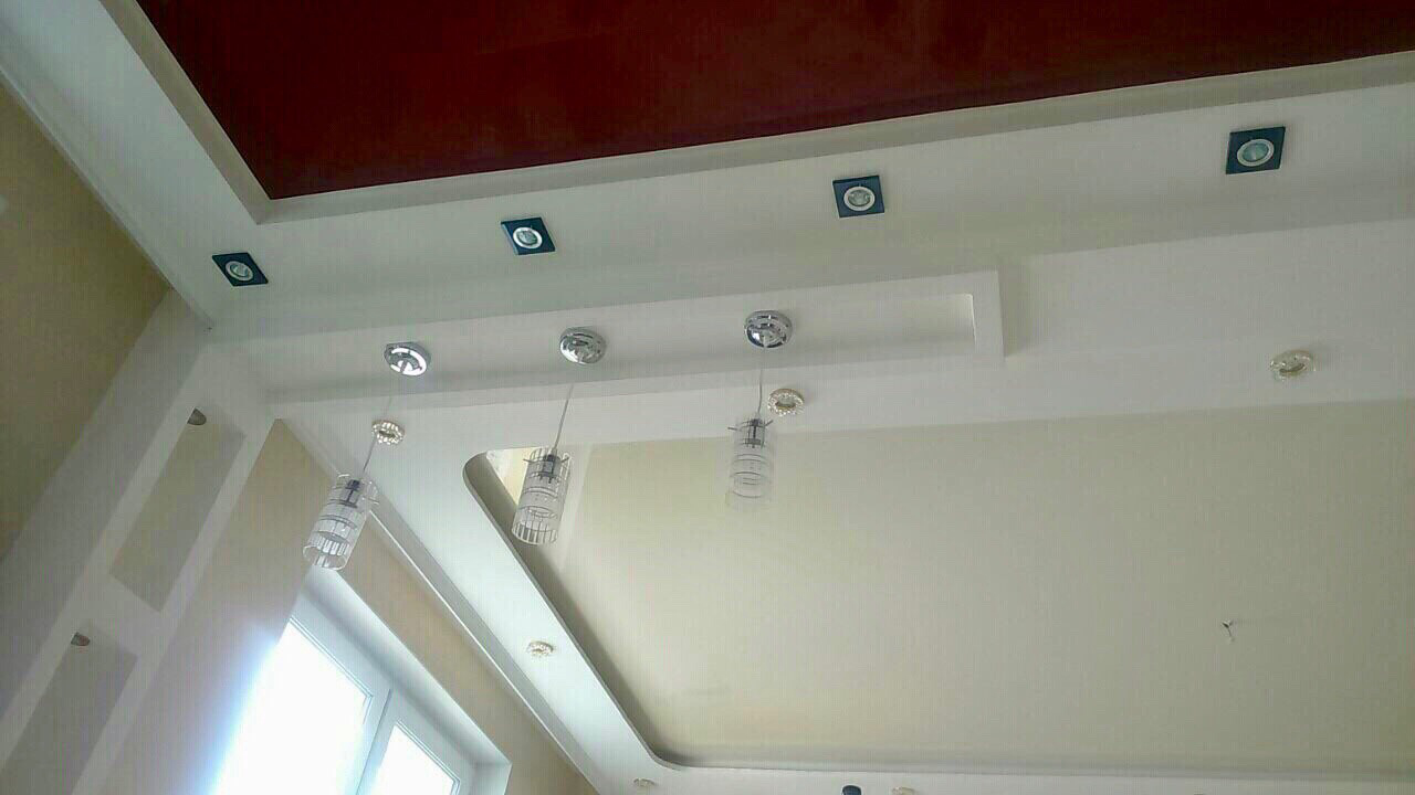 потолок из гипсокартона прямоугольный, потолок, гипсокартонный потолок прямоугольный, потолок гипсокартон ступенькой, ровный потолок из гипсокартона