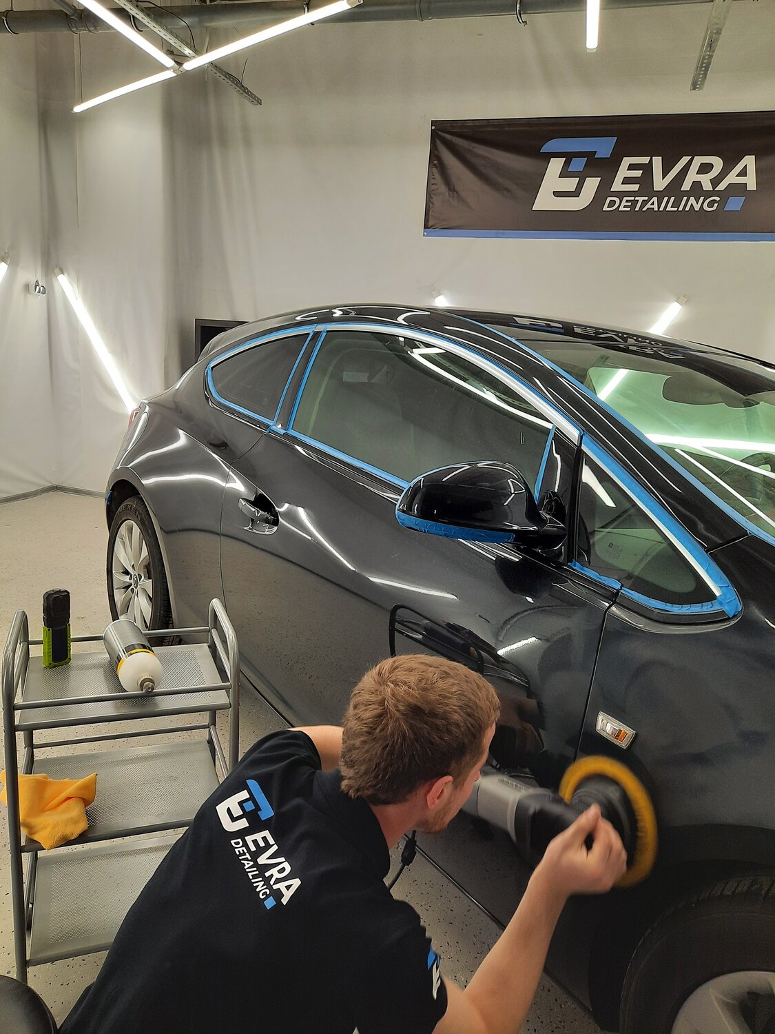 detailing полировка, приемка детейлинг центра, автомобиль, авто, детейлинг команда