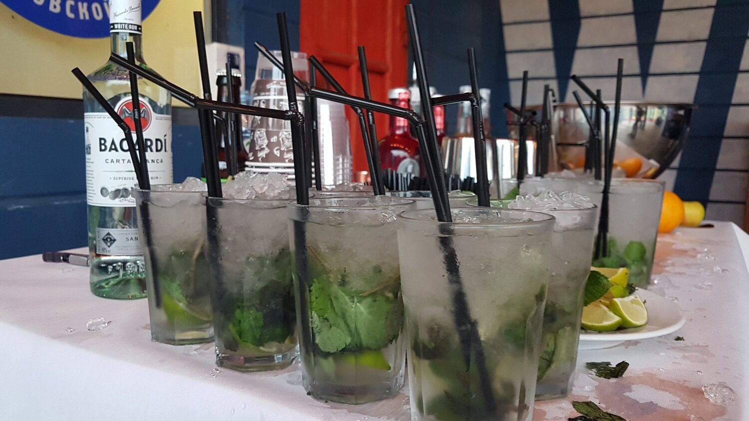 mojito fresh, мохито на пляже, мохито, бар текила бум, мохито любимый напиток хемингуэя
