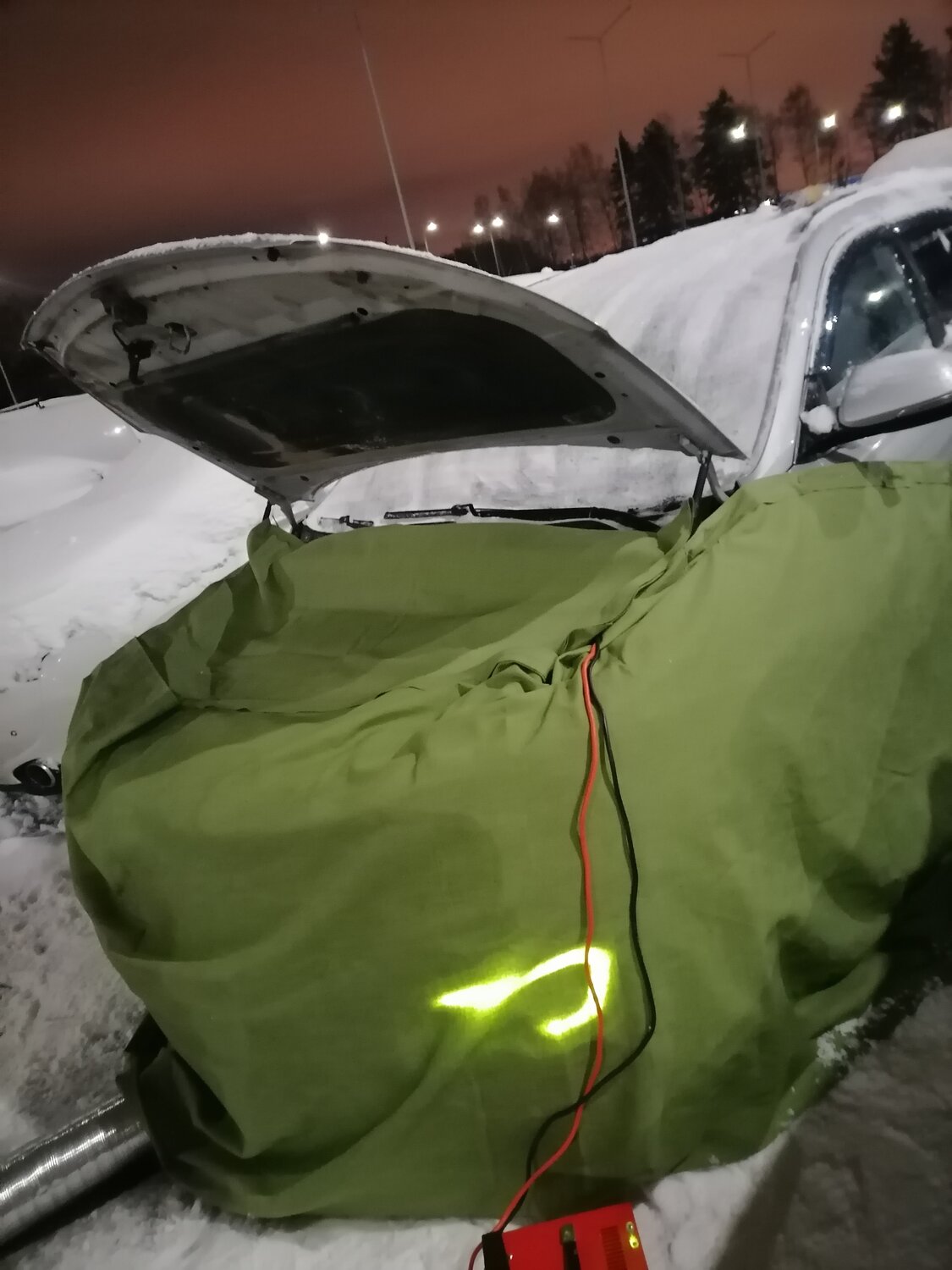 отогрев бмв, отогрев автомобиля, тент для отогрева автомобиля, одеяло для отогрева автомобиля, отогрев авто газом