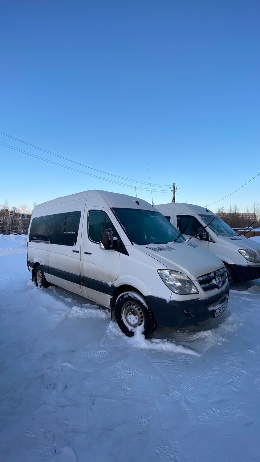 mercedes-benz sprinter, мерседес спринтер 318, мерседес спринтер зима, микроавтобус, мерседес спринтер пассажирский 2012