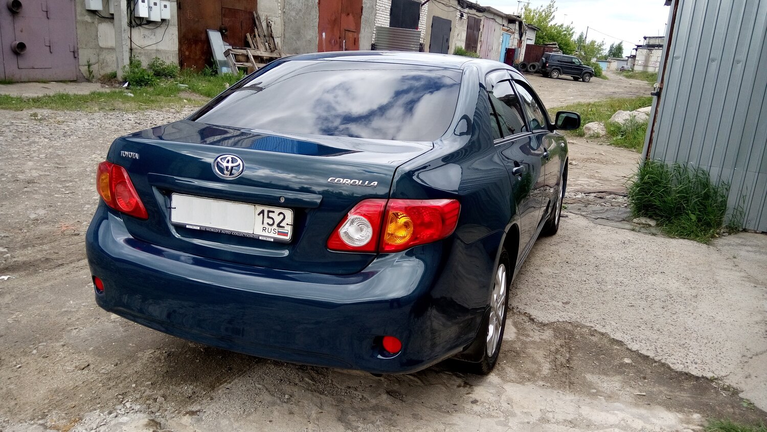 toyota corolla, toyota corolla 2008, toyota corolla 2007, черная тойота королла, Toyota Corolla Verso I