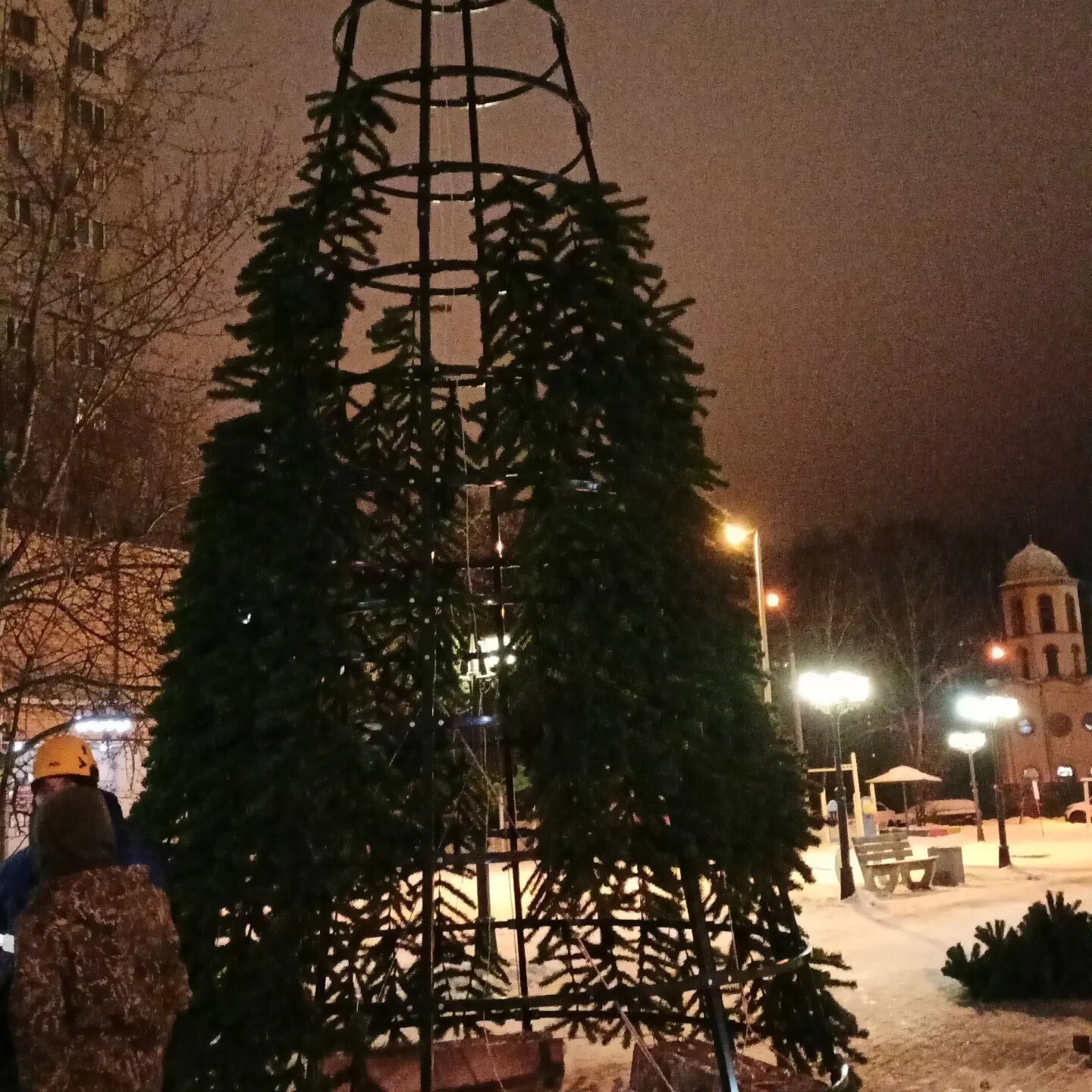 елка казань, ёлка, елка большая, новогодняя ель, городская елка