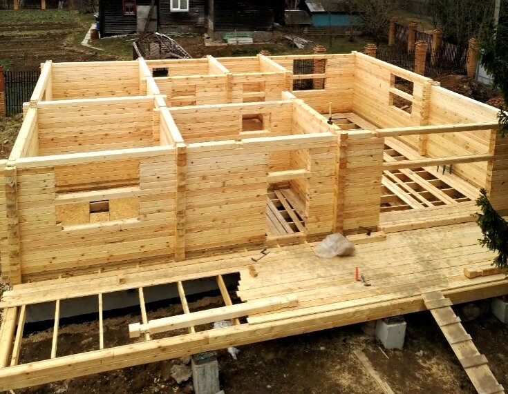 строительство домов из бруса, домокомплект из профилированного бруса, дом из бруса стройка, дом из бруса, брус для строительства дома