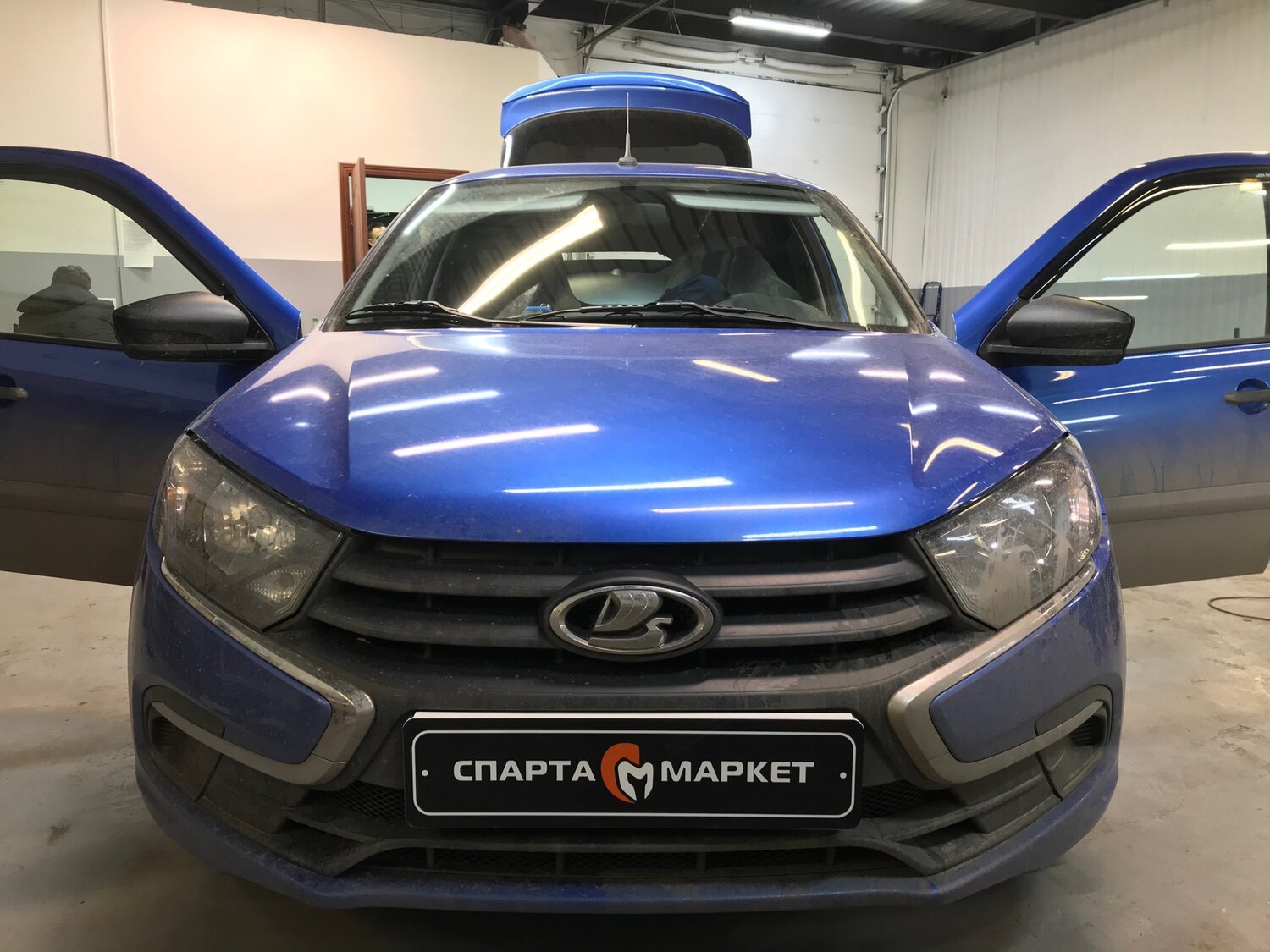 Lada Granta 2019 установить акустику