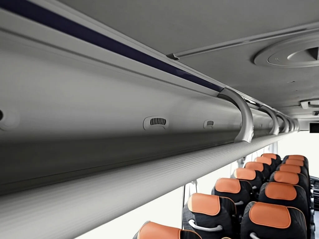 автобус yutong zk6938hb9, yutong zk 6938 hb 9, автобус yutong, туристический автобус, airbus a220 салон
