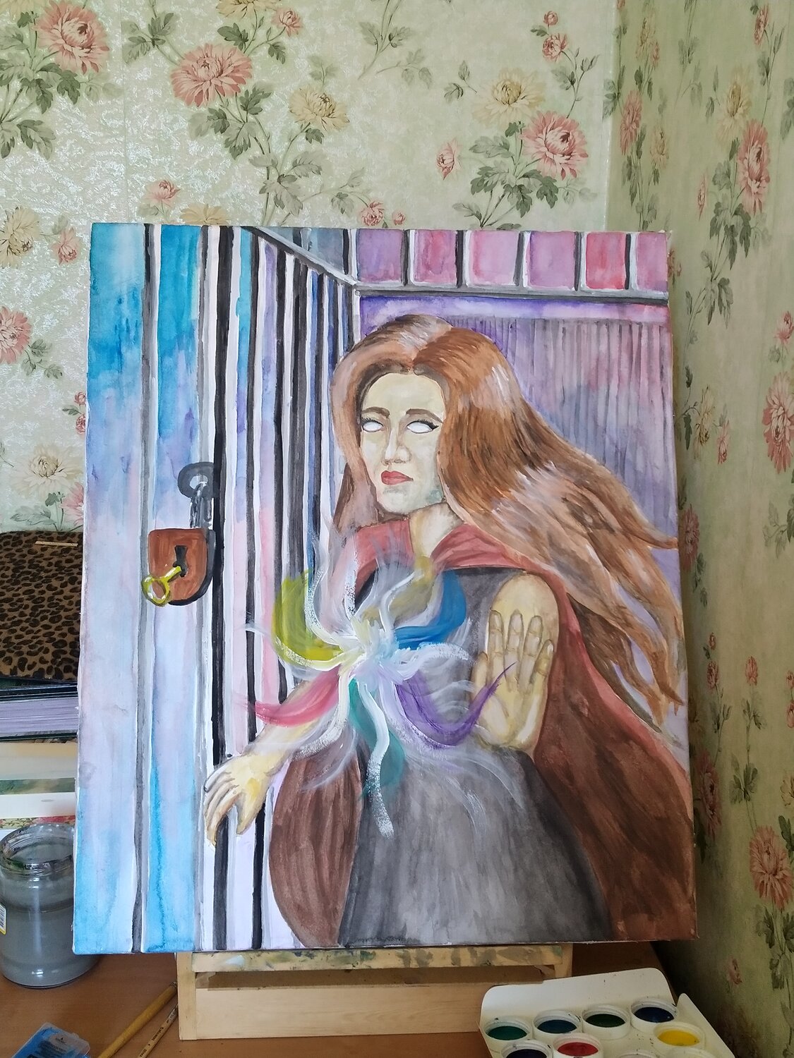 холст картина, картины, картины маслом на холсте, картина маслом портрет, рисунок