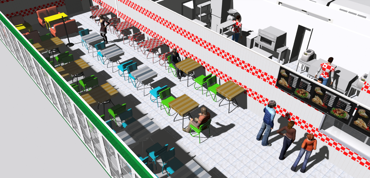 проект кафе быстрого питания, дизайн проект ресторана, планировка кафе, проект кухни ресторана, проектирование ресторана