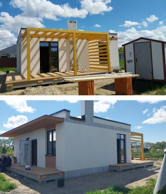 дом в, загородный дом, частного дома, коттедж, дом современный