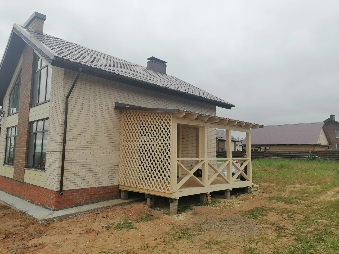 Строительство террасы