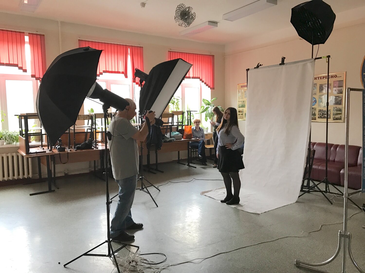 студия для съемок, фотостудия, студия, съемка в фотостудии, домашняя фотостудия