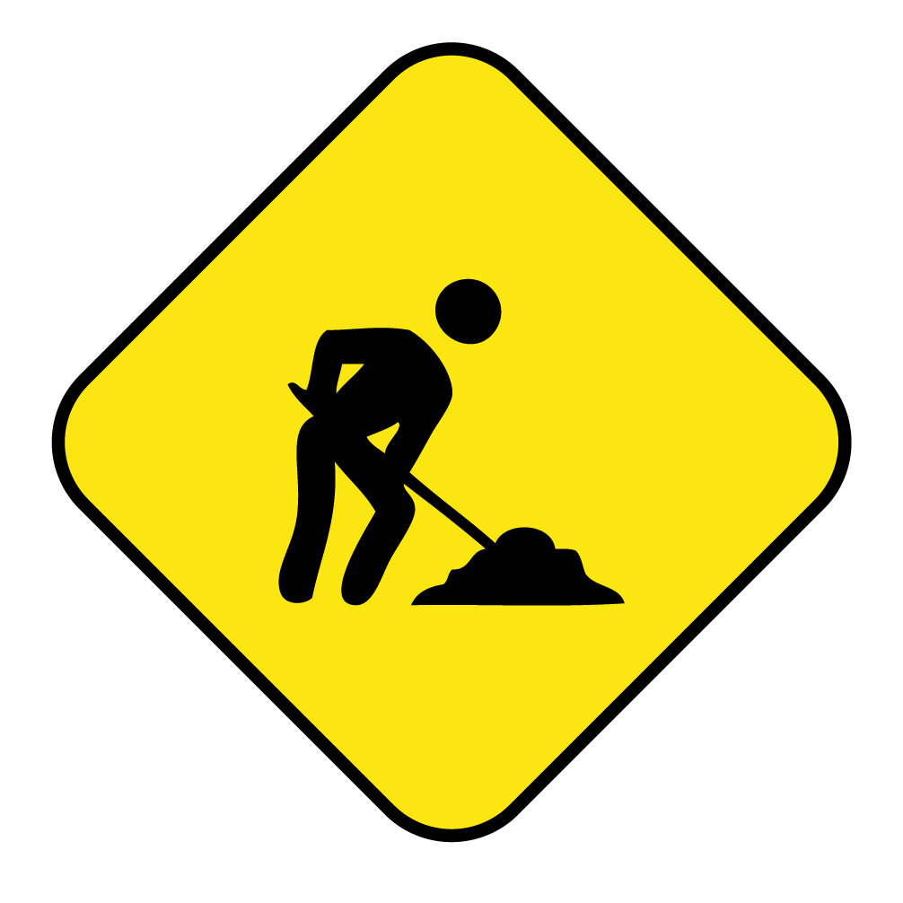 Знак земляные работы картинка