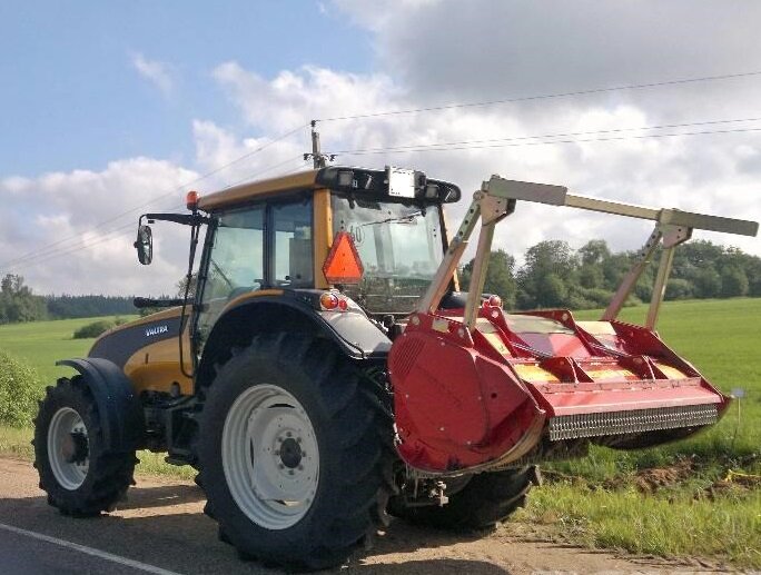 мульчер seppi midiforst dt 200, сельхозтехника, сельскохозяйственная техника, техника, трактор