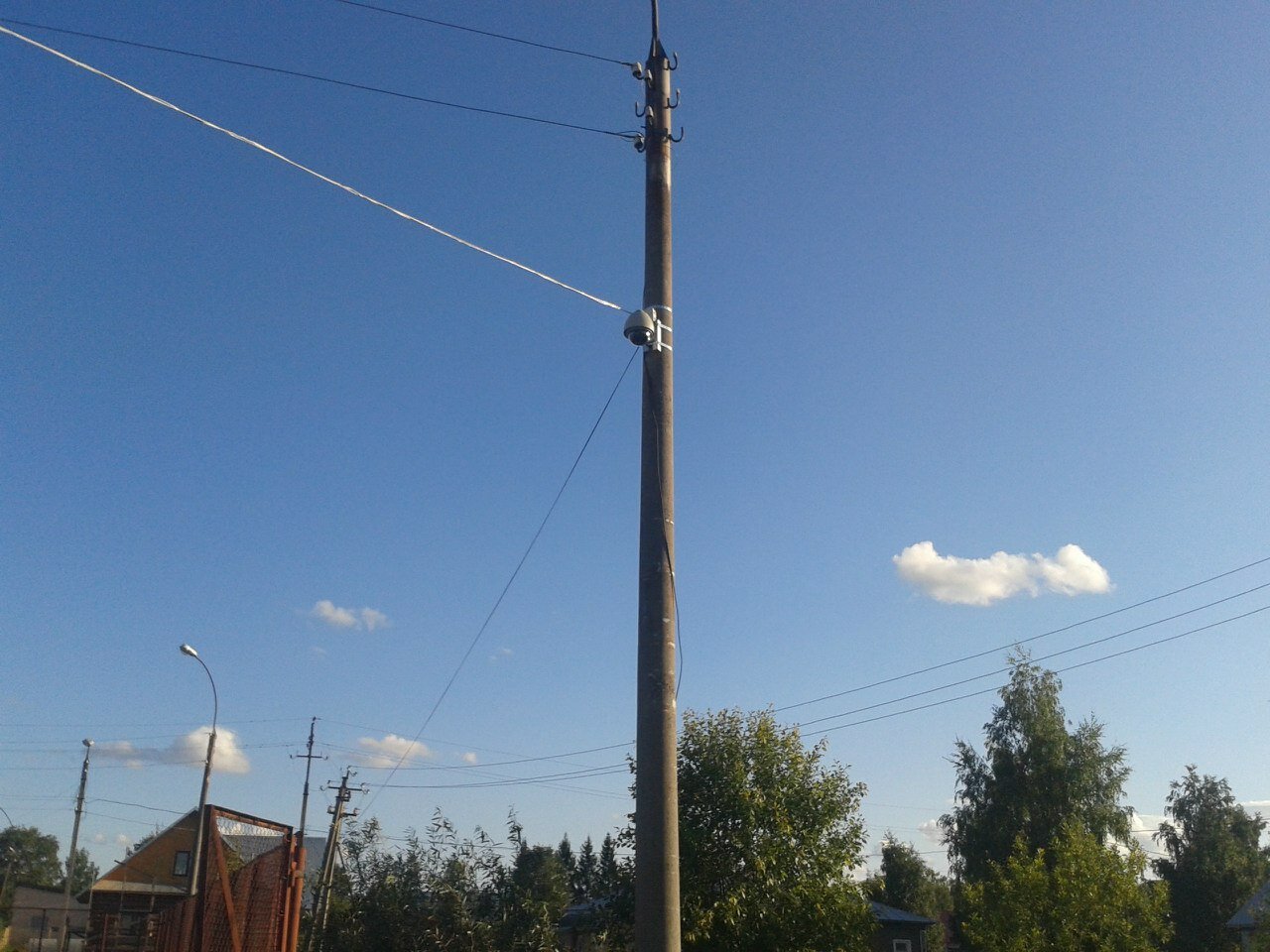 воздушная линия электропередач, двухцепная опора на стойках св 105, лэп 10кв кубань, деревянная опора лэп 10 кв, лэп