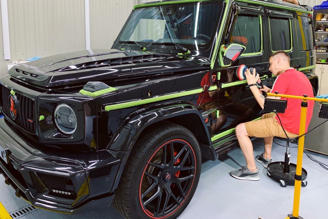 mercedes-benz g-класс, mercedes-benz, mercedes benz g brabus 2020, детейлинг гелендваген, mercedes benz g63 brabus