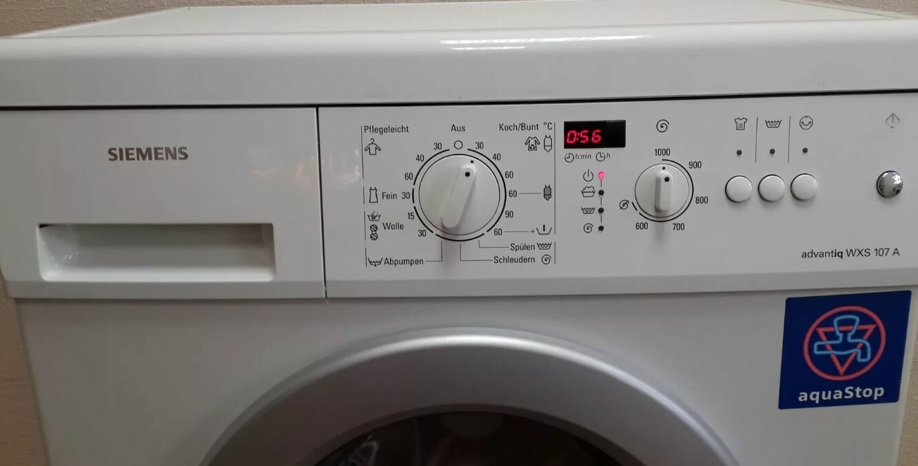 стиральная машина siemens wxs 107, стиральная машина siemens wxs 1267, бытовая техника, стиральная машина siemens wxs 1062, стиральная машинка siemens xs 1063