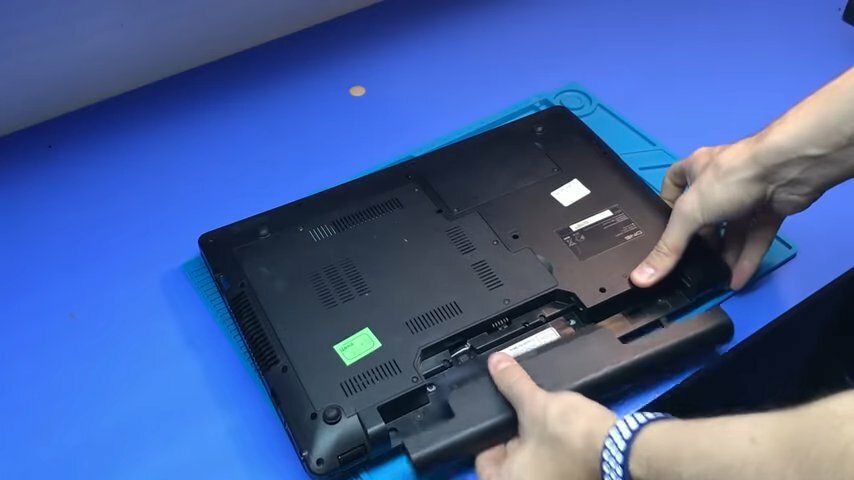 Ремонт - отключилась клавиатура на ноутбуке