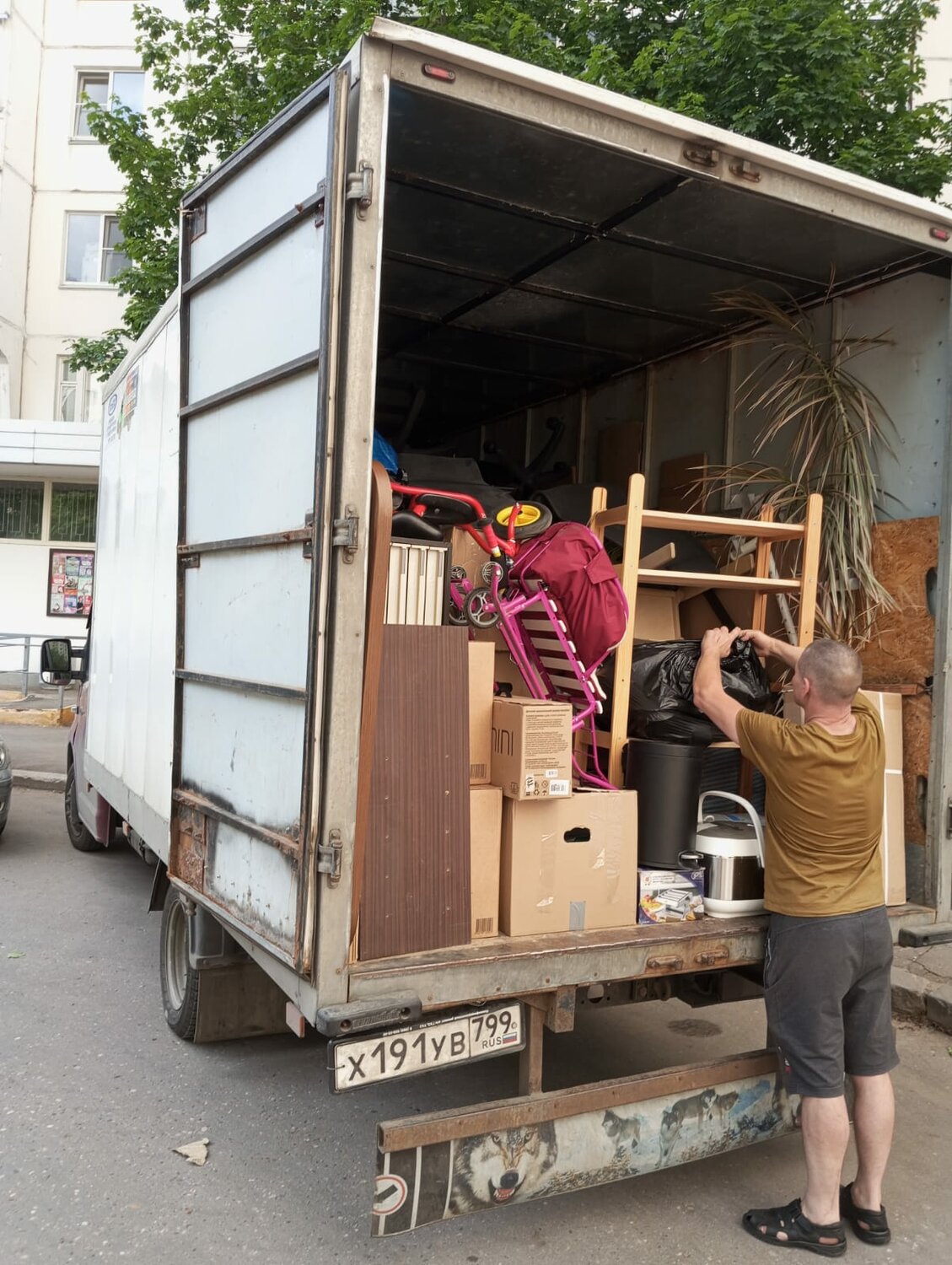 Квартирный переезд в Москве - Грузоперевозки - Перевозки и курьеры: 120 ...