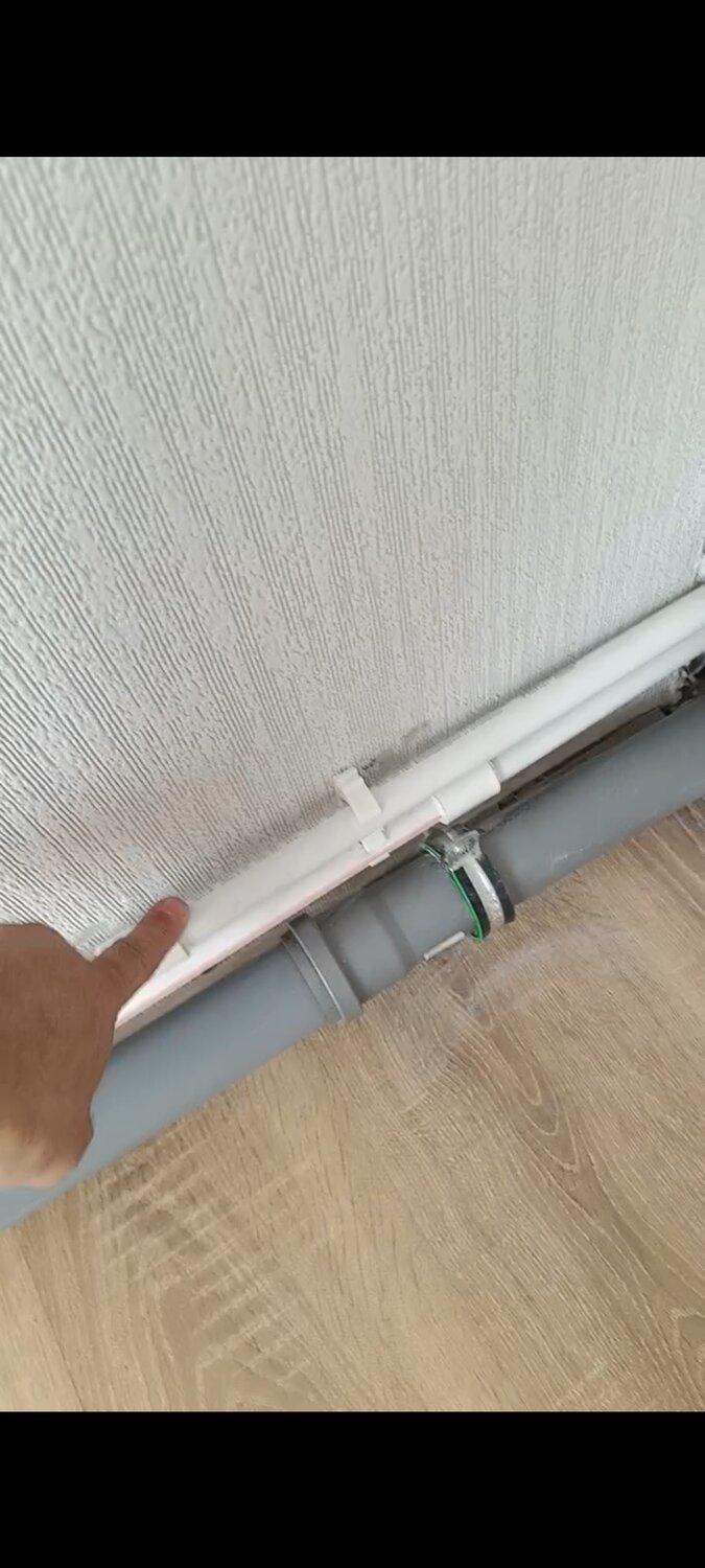 труба канализации, монтаж канализации, канализационная труба, канализационная труба 50 см от стены, фановая труба для канализации