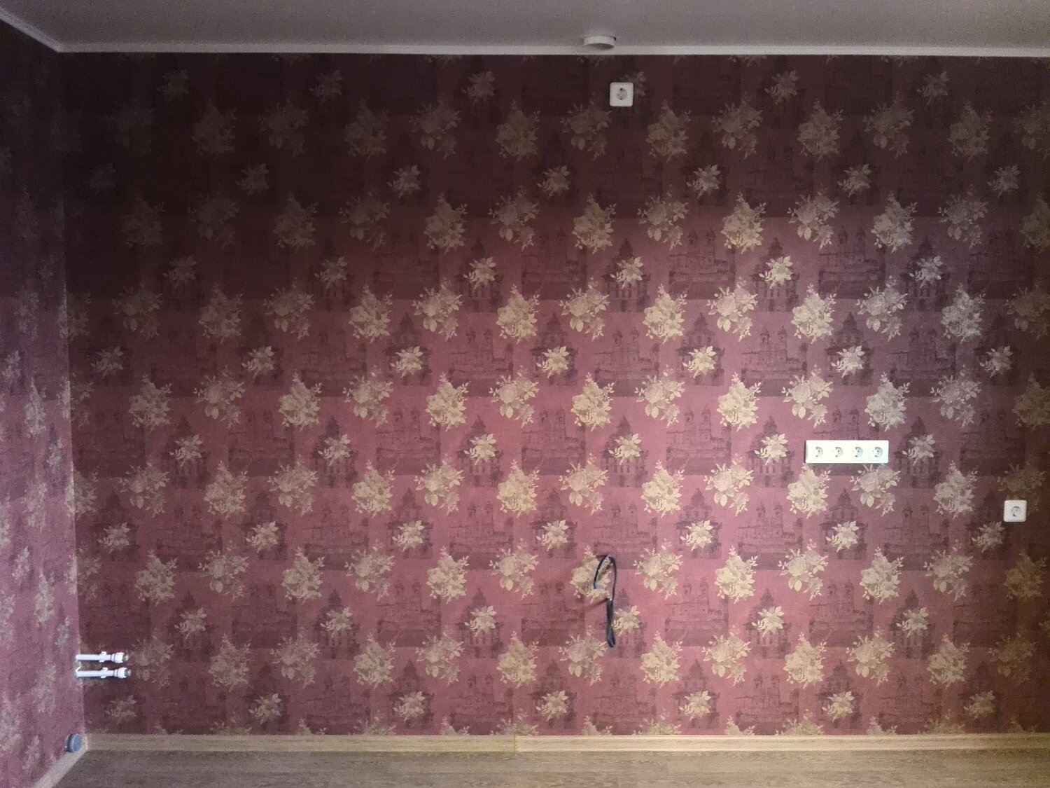 клейка обоев в зал, поклейка обоев 2020, квартира, комната, переклейка обоев в бабушкиной квартире