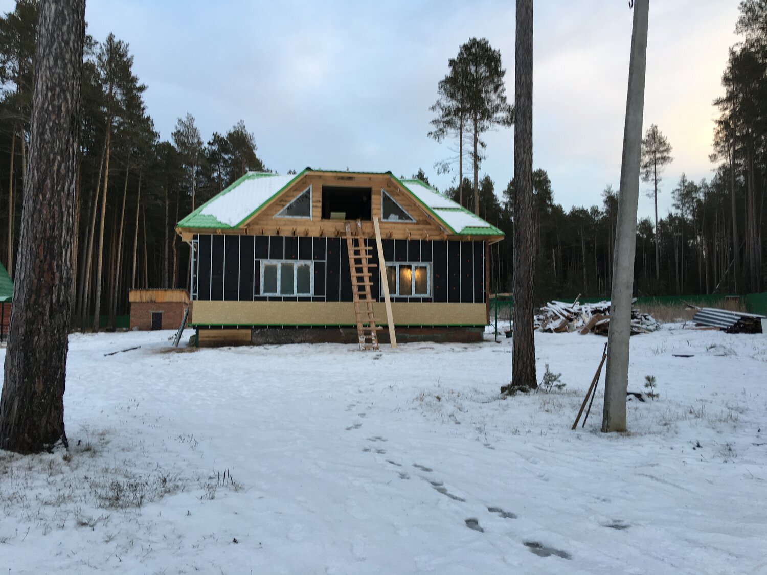 дом отдыха, загородный дом, зимние базы отдыха череповец, каркасный дом, дом
