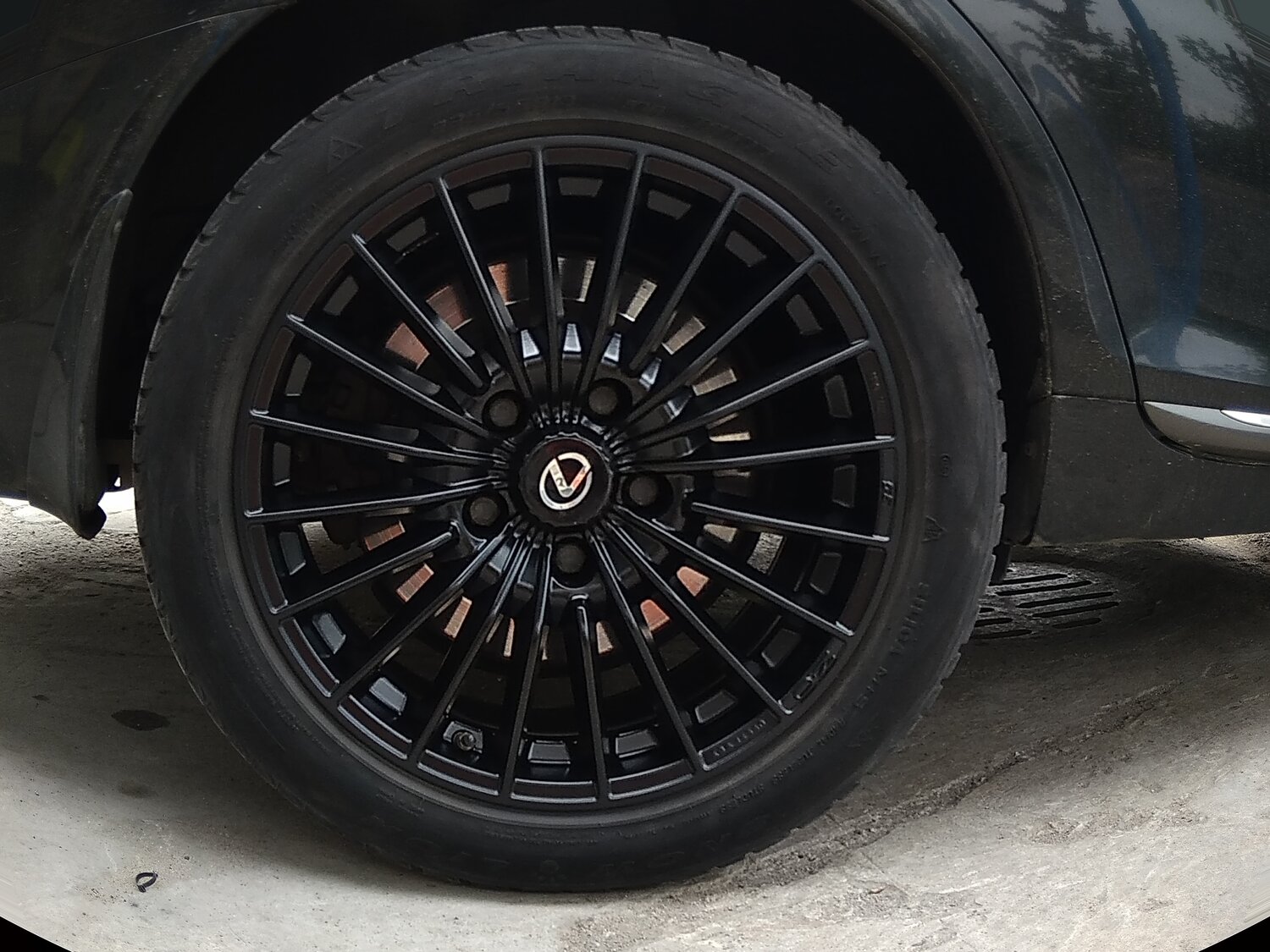 multi spoke 505 black matt, автомобиль, колес, диски хаманн r21, авто