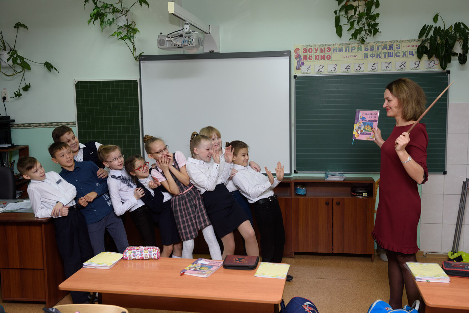 начальная школа, школьник, школа, класс, школьная