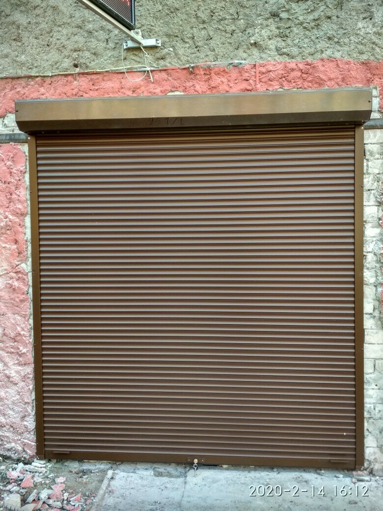 рулонные ворота, роллетные ворота алютех 77 профиль, рольставни, ролеты для гаража, защитные роллеты