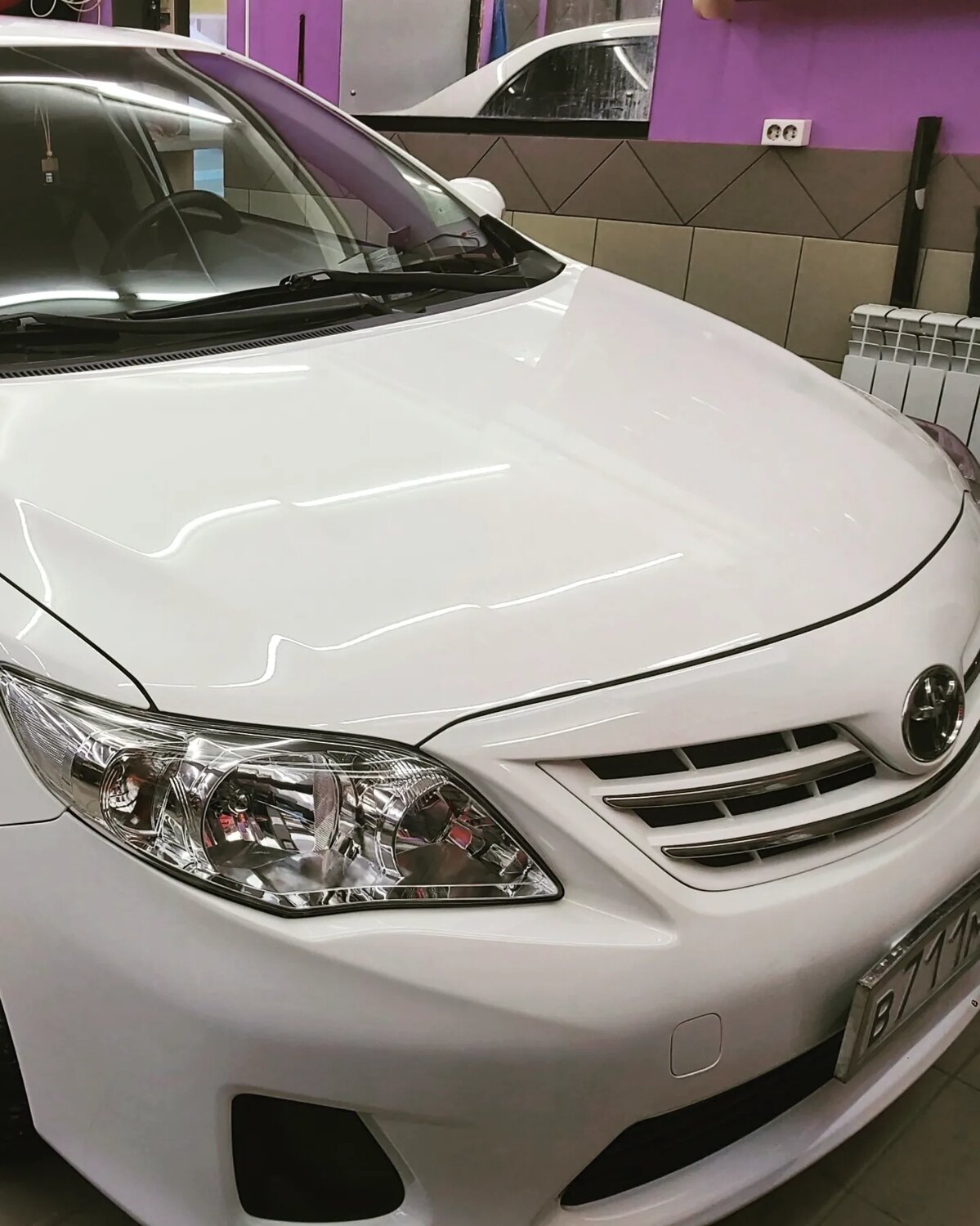 toyota corolla 2011, автомобиль, toyota corolla, авто, фары toyota corolla