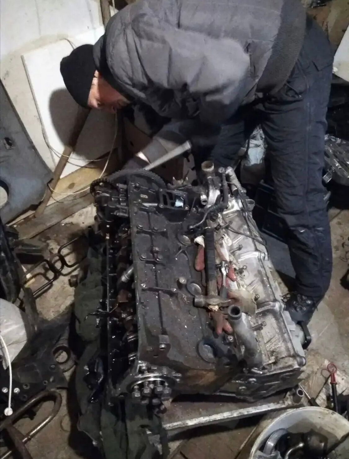 Движок перебрать