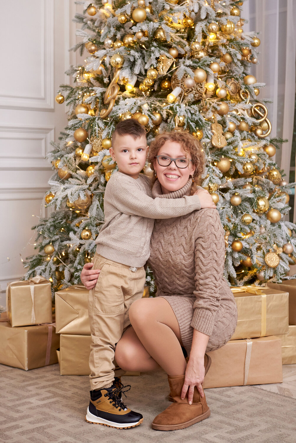 новогодняя фотосессия, новогодняя фотосессия семья, анна михайловская новогодняя фотосессия, фотосессия семьи, новогодние идеи фотосессии для воркшопа