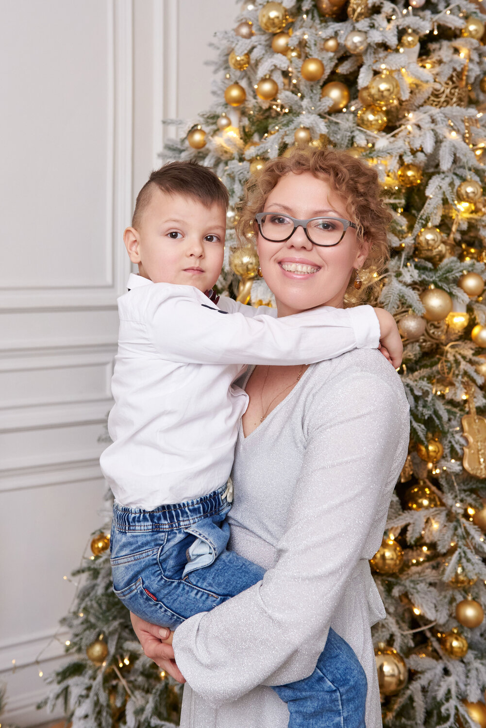 новогодняя фотосессия, семейная фотосессия, ребёнок, фотосессия семьи, новогодняя фотосессия семейная в спб с одеждой