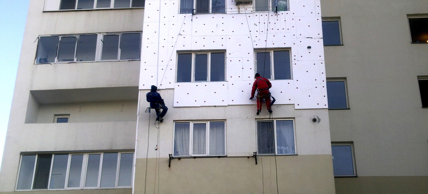 Утепление фасада дома фото