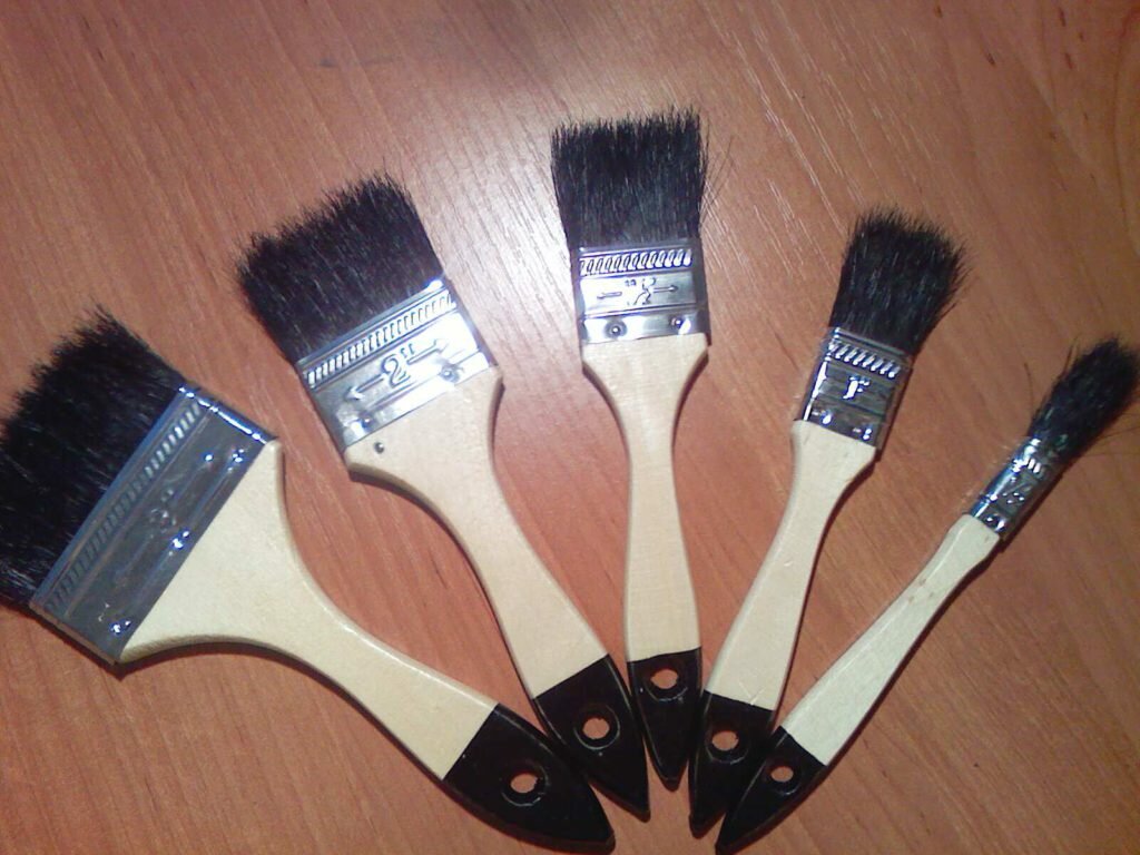 кисточка флейц для рисования, кисточка для покраски дерева, кисти, кисточки для красок, кисть набор