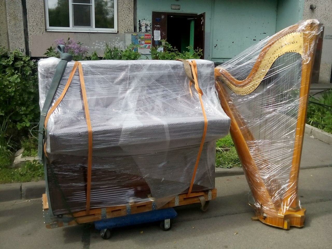 техника, упаковка, оборудование, пленка защитная для перевозки пианино, перевозка музыкальных инструментов