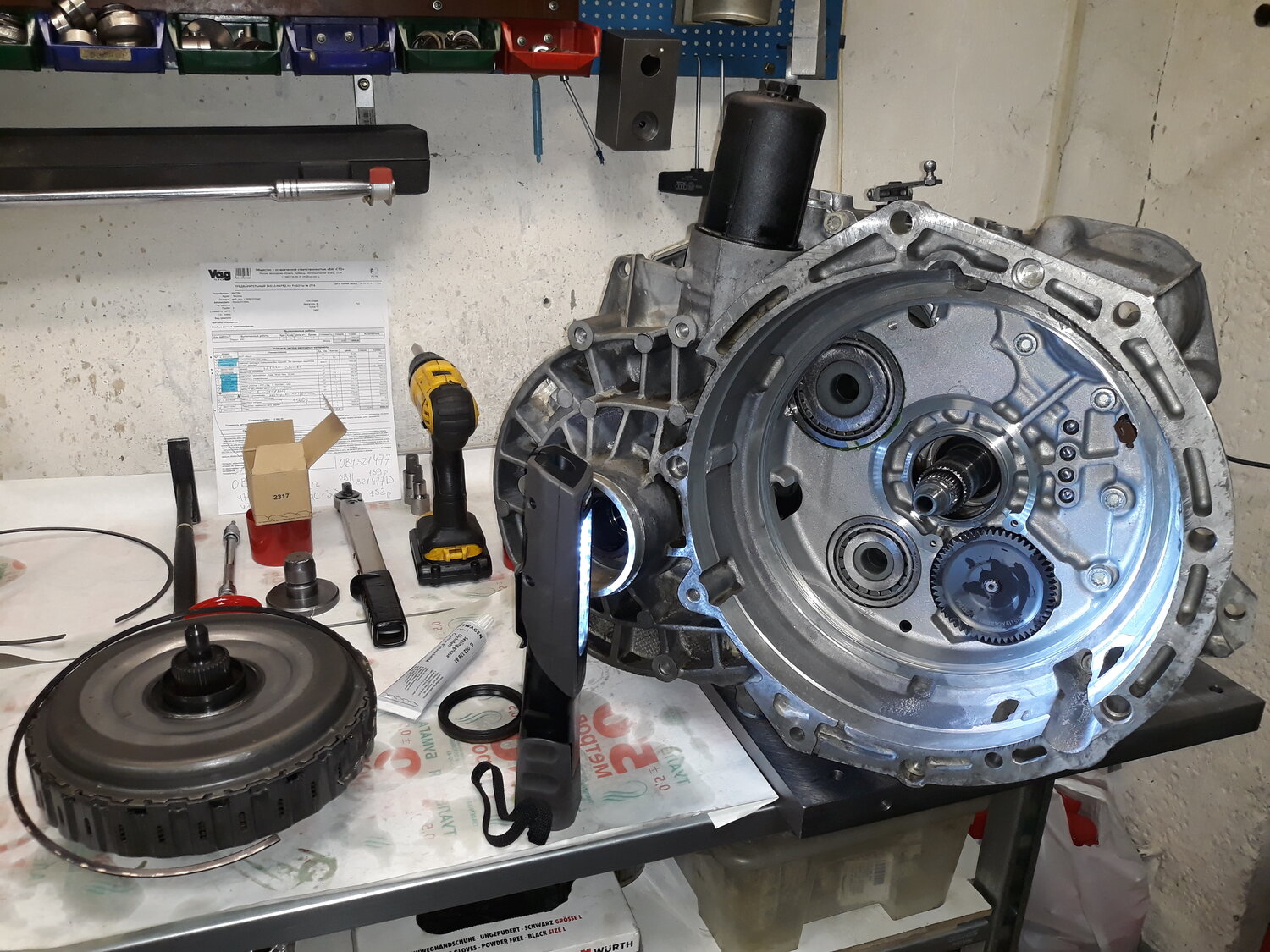 сцепление dq500, коробка powershift 6dct450 mps6, дсг dq500, dq250 drexler, восстановление корпуса акпп dct450