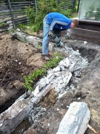 демонтаж фундамента, демонтаж бетонных фундаментов, демонтажные работы, бутовый фундамент арматура, демонтаж бетонных фундаментов расценка