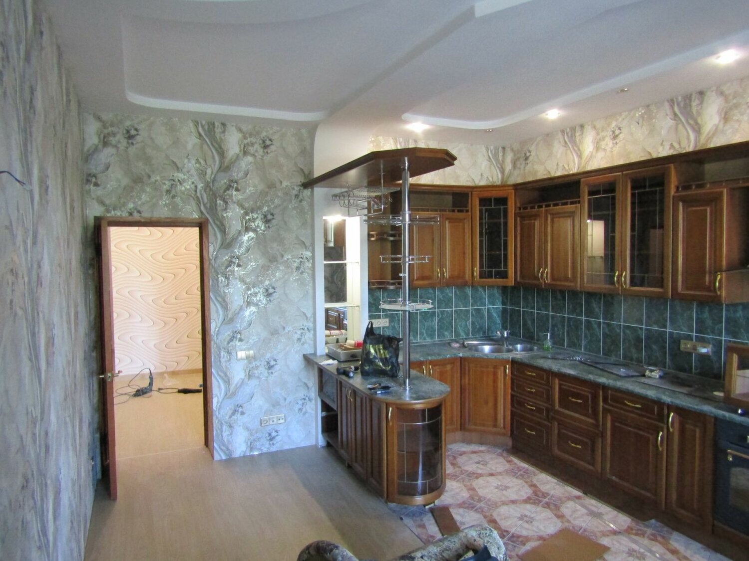 квартира, кухня, кухонный гарнитур, дизайн кухни, кухня классик