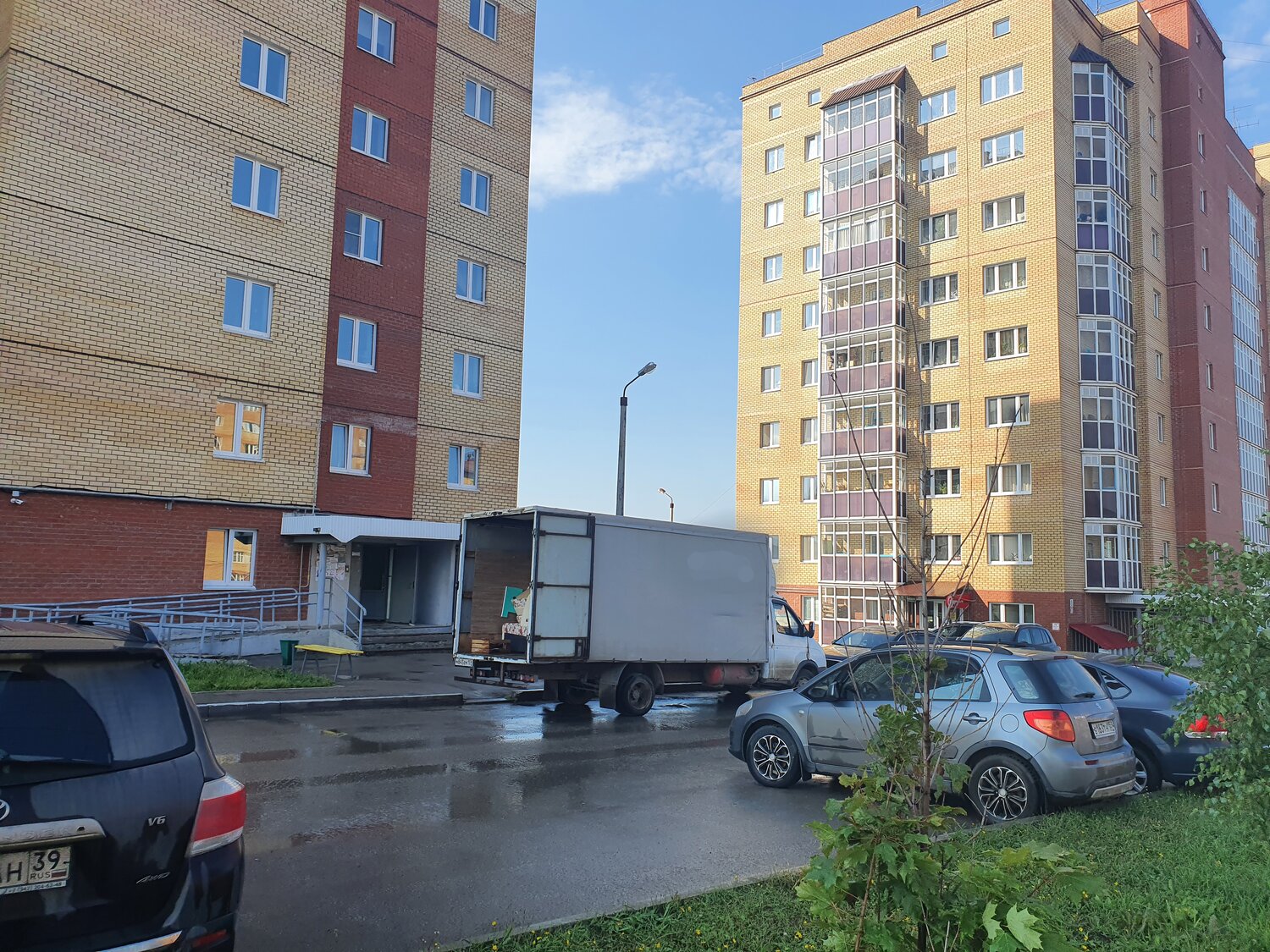 улица, жилья, новые дома, здание, панорама