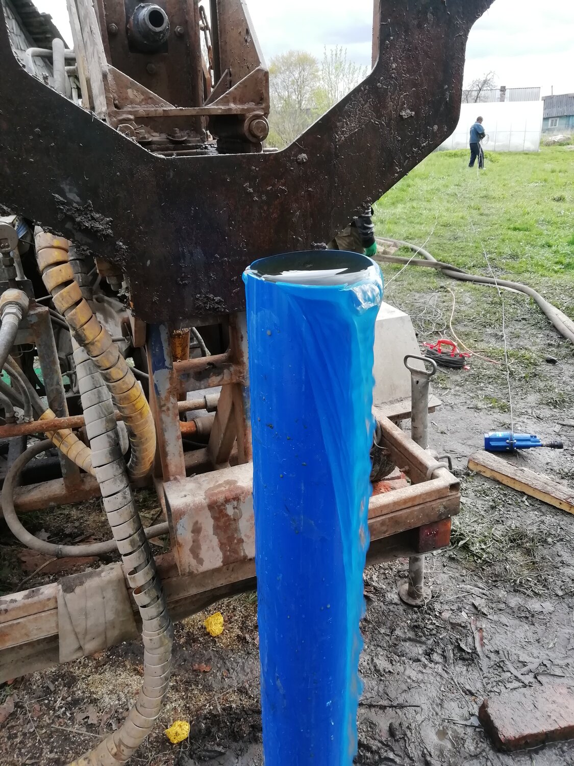 Бурение скважин на воду самодельной малогабаритной установкой - 91 фото