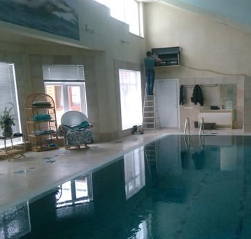 отель, бассейн, коттедж, санаторий, комплекс