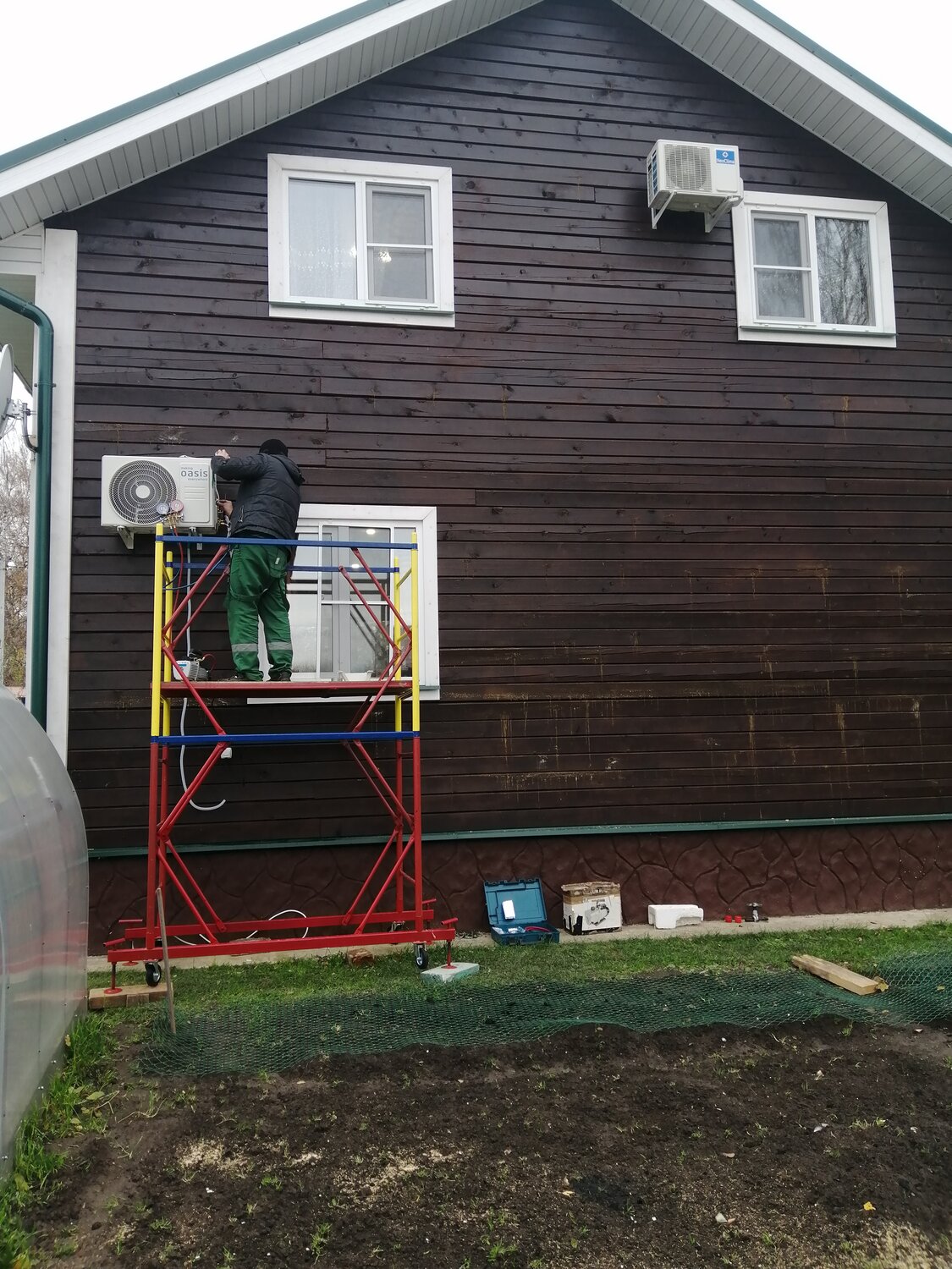 дачный домик сайдинг, загородный дом, дом под сайдинг, на даче, деревянный дом