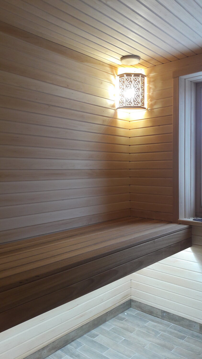 вагонка для внутренней отделки бани, отделка бани, баня вагонка, вагонка штиль в парилке, внутренняя отделка парилки из бруса