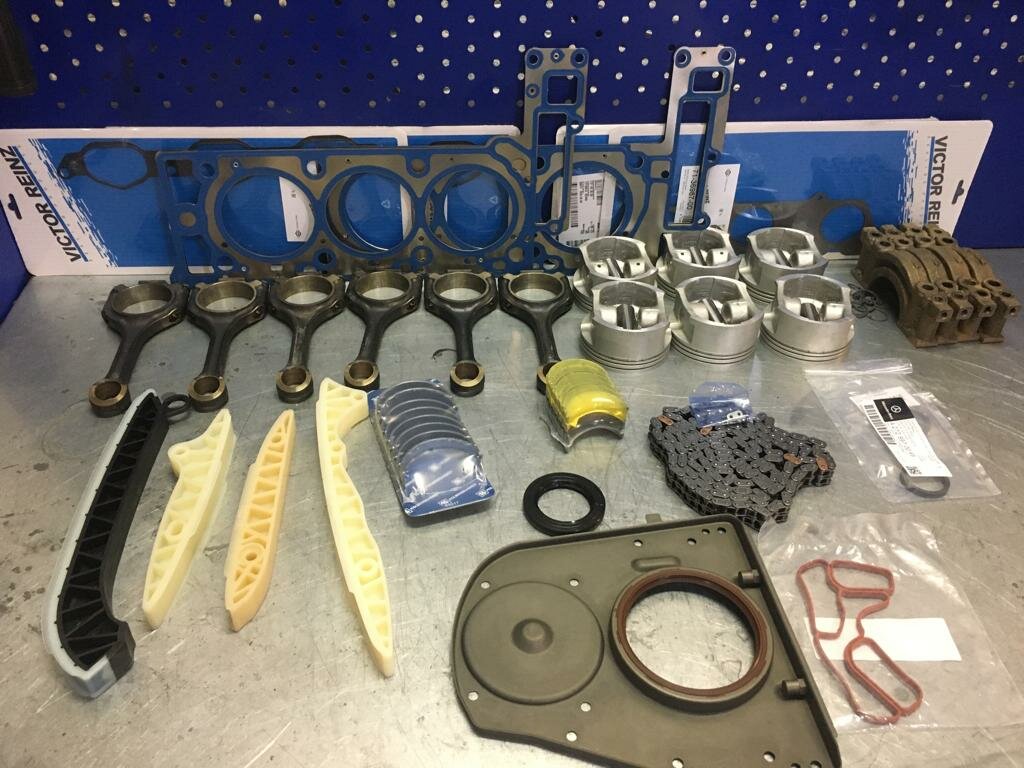 ford 1891382 комплект прокладок, запчасти, комплект прокладок двигателя форд фокус 2 1.6 115 л.с, комплект запчастей для ремонта, комплект прокладок двигателя