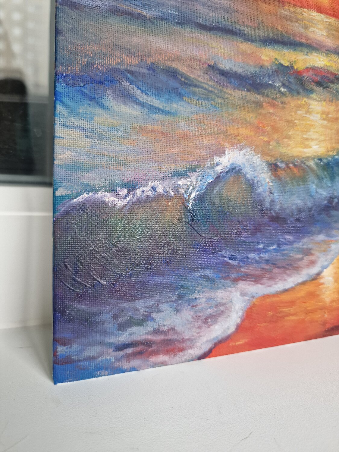 картины маслом море, картина море закат, море маслом на холсте, море картина, картины маслом на холсте