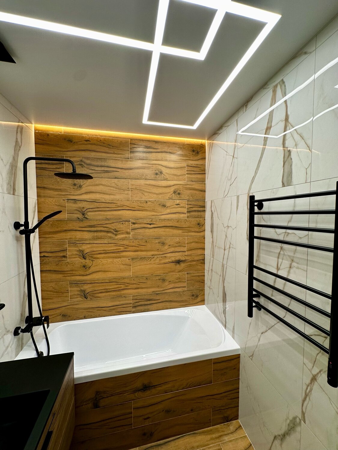 дизайн ванной комнаты современный, ванная комната дизайн, интерьер ванная, интерьер санузел, современный стиль ванной комнаты